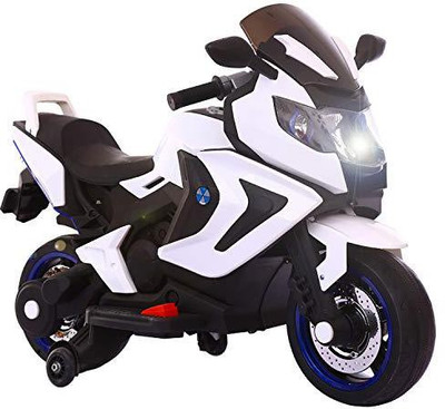 

Baybee Kids Battery Operated Ride On Bike for baby| baby Battery Operated Ride On bike for Kids girls & boys Bike Battery Operated Ride On(White)
