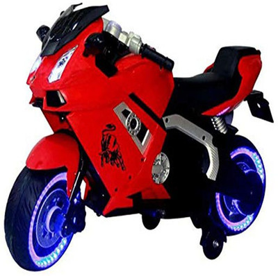 

Baybee Kids Ride On Bike Battery Operated 4 Wheels Motorbike For baby/ Motorcycle Rechargeable Battery Operated Ride On Bike for Baby /Kids Boys And Girls (Red) Bike Battery Operated Ride On(Red)