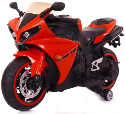 

Baybee Kids Bike Battery Operated Ride On Motorbike For baby/ Motorcycle 4 Wheels Rechargeable Battery Operated Ride On Bike for Baby /Kids Boys And Girls (Red) Bike Battery Operated Ride On(Red)