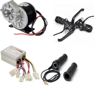 

ROBOTONLINESTORE 24V Motor My1016 250WZ2 Controller Twist Throttle, Diy Electric Bicycle Kit + e break Educational Electronic Hobby Kit