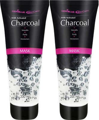 

Biocare Gemblue Charcoal Mask pack of 2 400ML(400 ml)