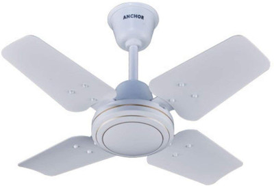 

Anchor New Flyer 600mm Ceiling Fan (White) 4 Blade Ceiling Fan(White2, Pack of 1)
