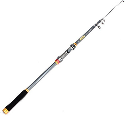 

BuyChoice Carbon Telescopic Spinning Pole Saltwater Casting Sea Fishing Rod-2.1M RSBGS16368 Multicolor Fishing Rod(210 cm, 0.4 kg, Multicolor)