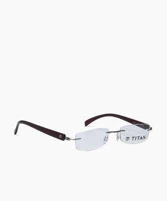 

Titan Rimless Rectangle Frame(117 mm