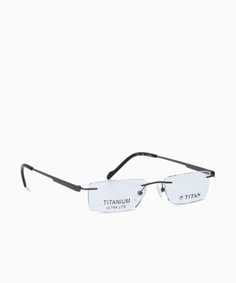 

Titan Rimless Rectangle Frame(117 mm