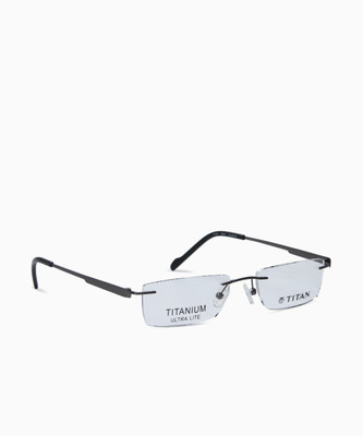 

Titan Rimless Rectangle Frame(117 mm