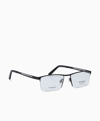 Titan Half Rim Rectangle Frame(124 mm