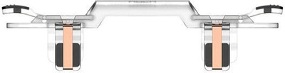 

FKU Gaming Mobile Controller Sensitive Shoot/Aim Buttons L1 R1 Trigger Metal Gaming Accessory Kit(White, For Android, iOS)