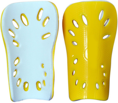 

SPORTSHOLIC New Design Football Soccer Ball Shin Guards Medium For Men Women Boys Football Shin Guard(, Yellow