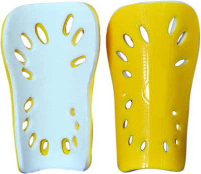 

SPORTSHOLIC New Football Soccer Ball Shin Guards Medium For Men And Women Football Shin Guard(, Yellow
