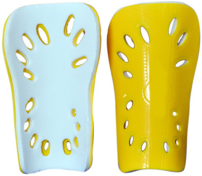 

SPORTSHOLIC New Football Soccer Ball Shin Guards Medium For Men Women Boys Girls Football Shin Guard(, Yellow