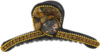 Anuradha Art Jewellery Butterfly Clip Hair Claw(Black)