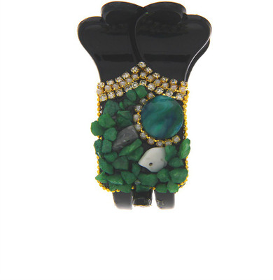 

Anuradha Art Jewellery Butterfly Clip Hair Claw(Green)