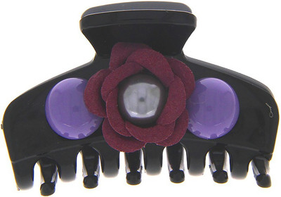 Anuradha Art Jewellery Butterfly Clip Hair Claw(Red)