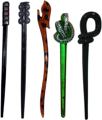 

ju90 Combo of Multi Color Juda Sticks Bun Stick(Multicolor)