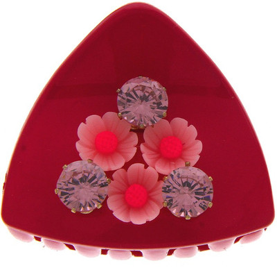 

Anuradha Art Jewellery Butterfly Clip Hair Claw(Red)