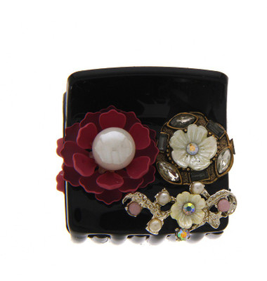 

Anuradha Art Jewellery Butterfly Clip Hair Claw(Black)