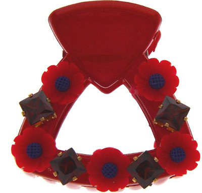 

Anuradha Art Jewellery Butterfly Clip Hair Claw(Red)