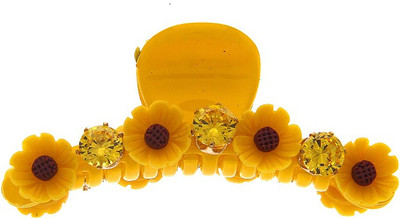 

Anuradha Art Jewellery Butterfly Clip Hair Claw(Yellow)