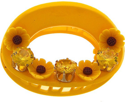 

Anuradha Art Jewellery Butterfly Clip Hair Claw(Yellow)