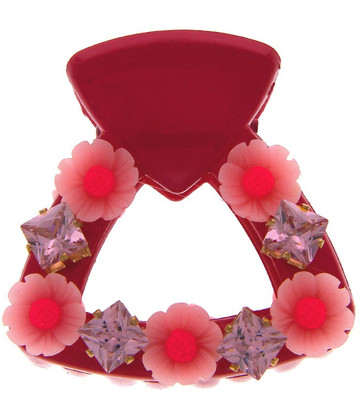 

Anuradha Art Jewellery Butterfly Clip Hair Claw(Pink)