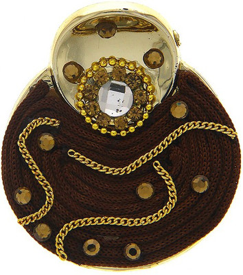 Anuradha Art Jewellery Butterfly Clip Hair Claw(Brown)