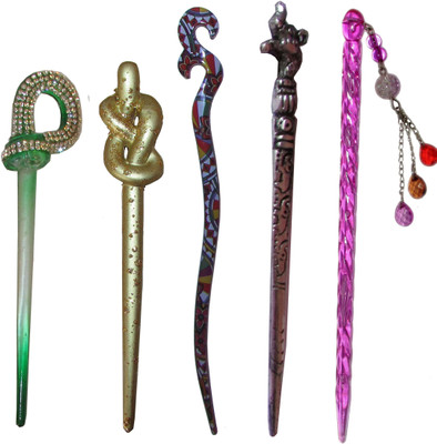 

gluttony Combo of Multi Color Juda Sticks Bun Stick(Multicolor)