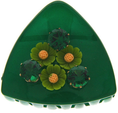 

Anuradha Art Jewellery Butterfly Clip Hair Claw(Green)