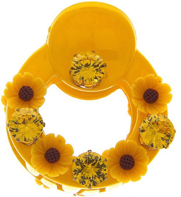 

Anuradha Art Jewellery Butterfly Clip Hair Claw(Yellow)
