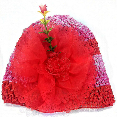 

Proplady Princess Designer Floral Baby Head Band,Head Cap|Hair Accessories for Newborns and Baby Girls|Latest Hair Accessories Head Band, Hair Band, Hair Accessory Set(Red)