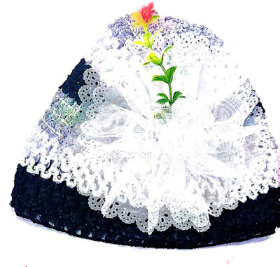 

Proplady Princess Designer Floral Baby Head Band,Head Cap|Hair Accessories for Newborns and Baby Girls|Latest Hair Accessories Head Band, Hair Band, Hair Accessory Set(White)