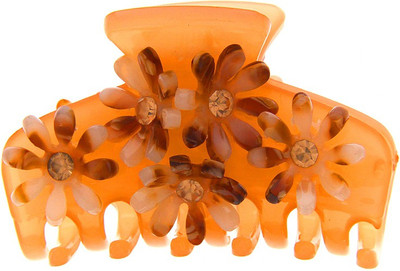 

Anuradha Art Jewellery Butterfly Clip Hair Claw(Orange)