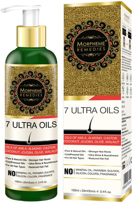 

Morpheme Remedies 7 Ultra Hair Oil(120 ml)