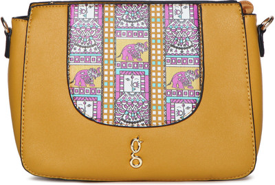 

Global Desi Sling Bag(Yellow)