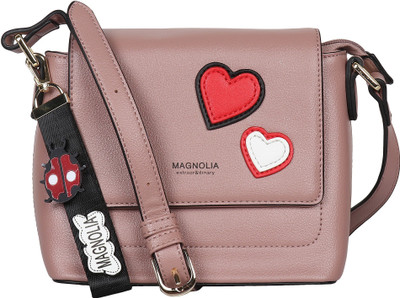 Magnolia Messenger Bag(Purple)