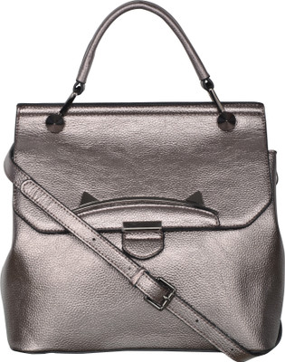 

Fiona Trends Satchel(Silver)