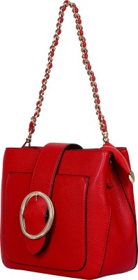 

Magnolia Messenger Bag(Red)