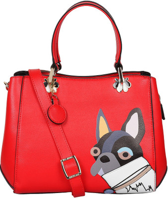 

Magnolia Messenger Bag(Red)