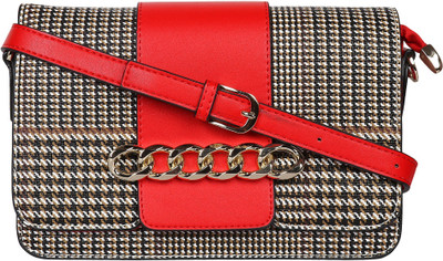 

Magnolia Messenger Bag(Red)