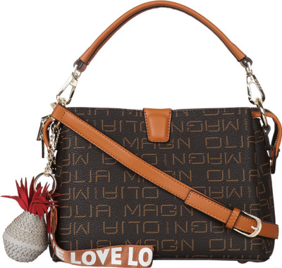 

Magnolia Messenger Bag(Brown)