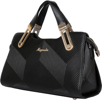 

Magnolia Messenger Bag(Black)