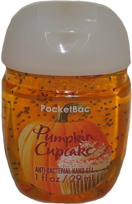 

Bath & Body Works PocketBac Anti-Bacterial Hand Gel, Pumpkin Cupcake - 29ml (1oz)(29 ml, Bottle)