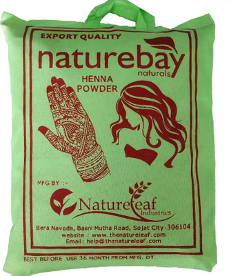 

NatureBay Naturals 100% Pure Henna Powder 1Kg(cloth filtered)(1000 g)