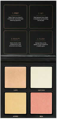 

Bio HUDAA BEAUTY Pink Sands 3D Highlighter - Best Seller Highlighter(Capri, Santorini, Azores, Ibiza)