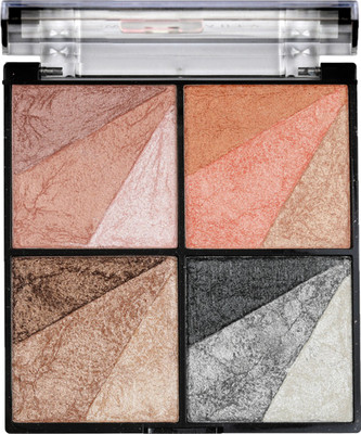 

Swiss Beauty Eyeshadow-Blusher-Highlighter-Bronzer Palette Highlighter(Multicolor)