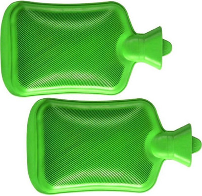 

OneRetail 2 Pain Reliever Hot Water Bottle Best Quality Non Electric 1 L Hot Water Bag (Green) Rubber Hot Water Bag Water Bag 1 L Hot Water Bag(Green)