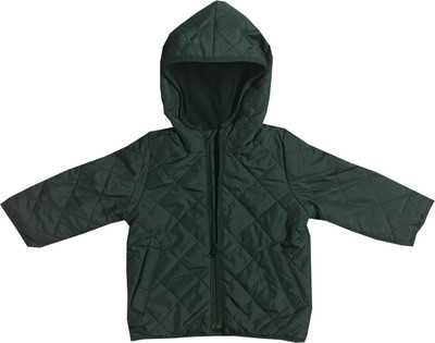 

Bambini Full Sleeve Solid Baby Boys & Baby Girls Jacket, Black