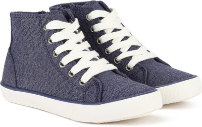 

United Colors of Benetton Boys & Girls Lace Sneakers(Blue, 901