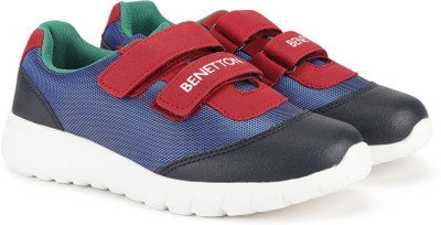 

United Colors of Benetton Boys & Girls Velcro Sneakers(Blue, 903