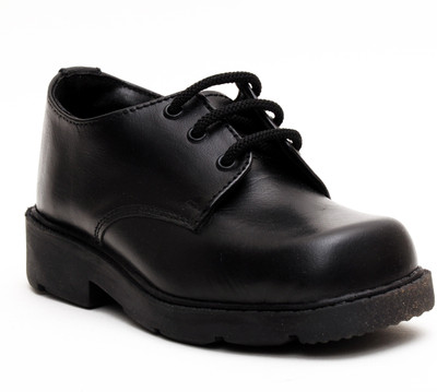 

Gliders Boys Lace Formal Boots(Black